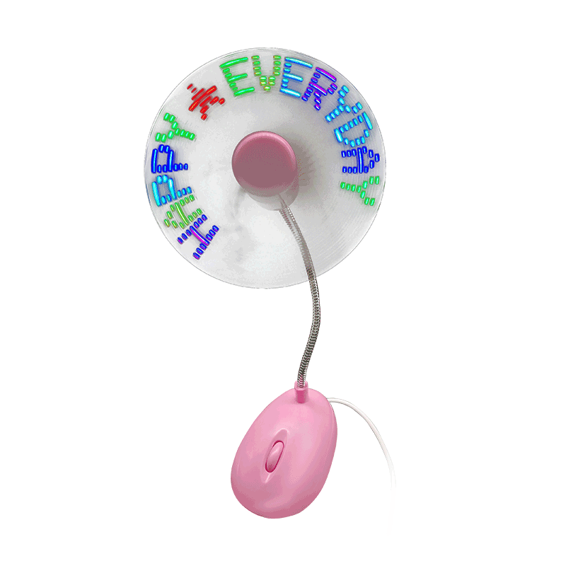 Επιτραπέζιος ανεμιστήρας USB με οθόνη LED S03