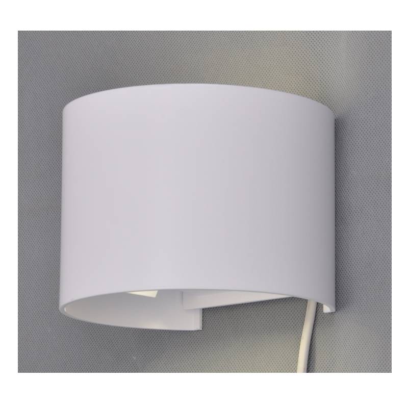 Φωτεινός λαμπτήρας φωτοβολταϊκού τόξου LED με οδηγό LED, ανοιχτός επάνω και κάτω