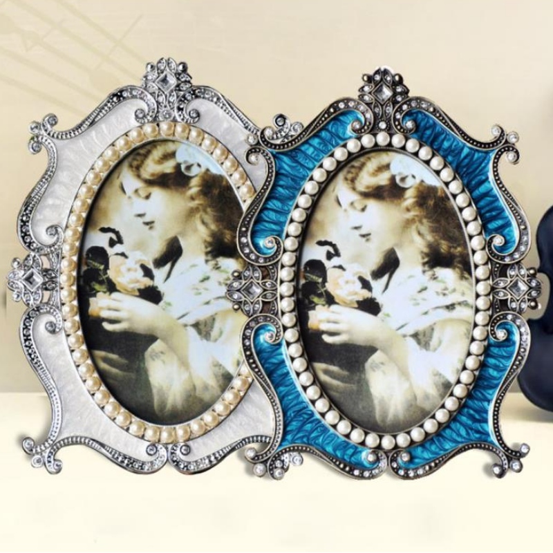 Προσαρμοσμένη σύγχρονη ευρωπαϊκή πλατφόρμα φωτοπλαισίων υψηλής ποιότητας από ρετρό μέταλλο 6 