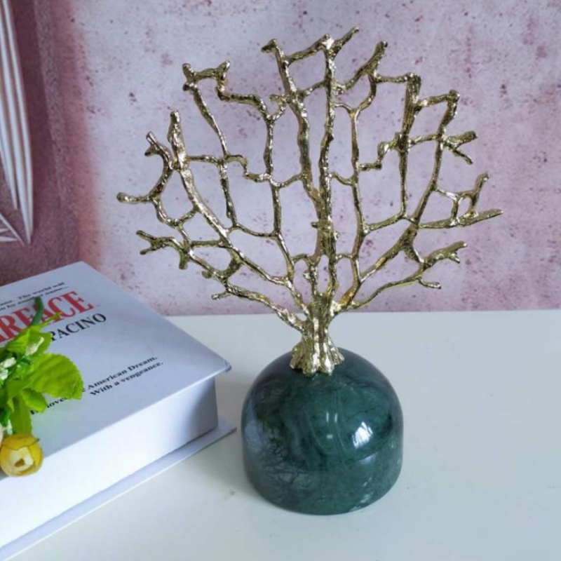 Ελαφρά πολυτέλεια, δημιουργικός μεταλλικός μάρμαρος, διακοσμητικά κοράλλια, κινέζικα μαλακά στολίδια, επίπλωση σπιτιού, σαλόνι, ...