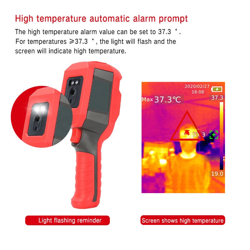 Θερμική υπέρυθρη φωτογραφική μηχανή απεικόνισης