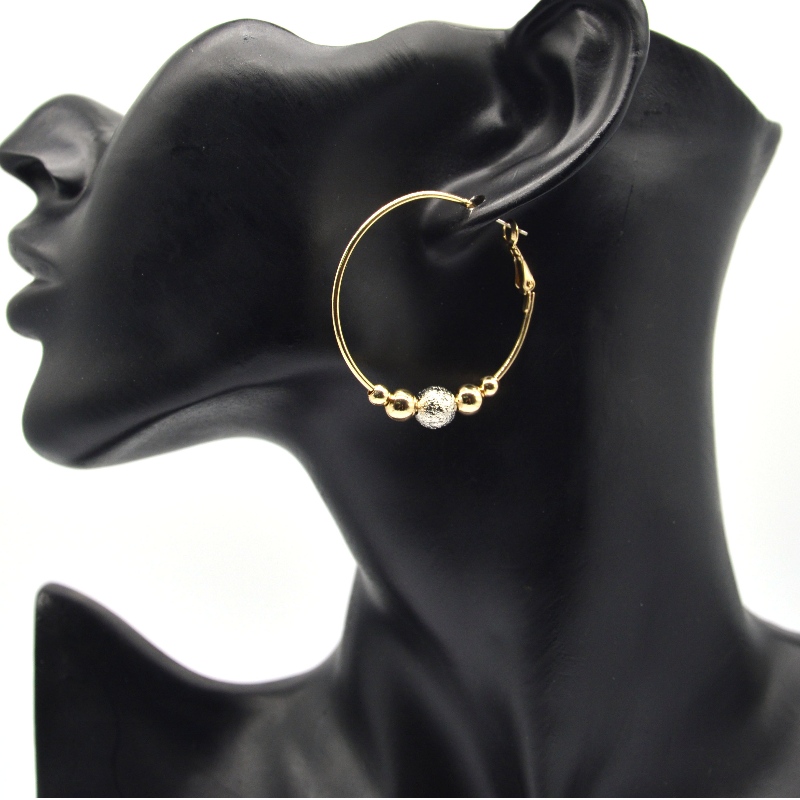 σκουλαρίκια από ανοξείδωτο χάλυβα rfbear1236