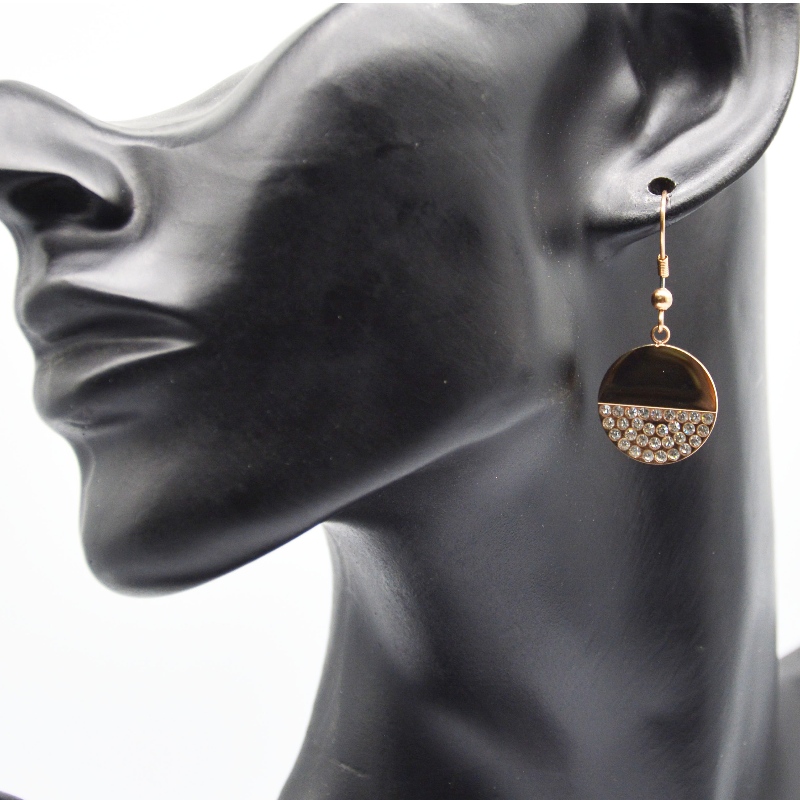 Κοσμήματα μόδας, κοσμήματα από ανοξείδωτο χάλυβα, σκουλαρίκια από ανοξείδωτο χάλυβα, διαμαντένια σκουλαρίκια, στραξιστόνια, Zircon ...