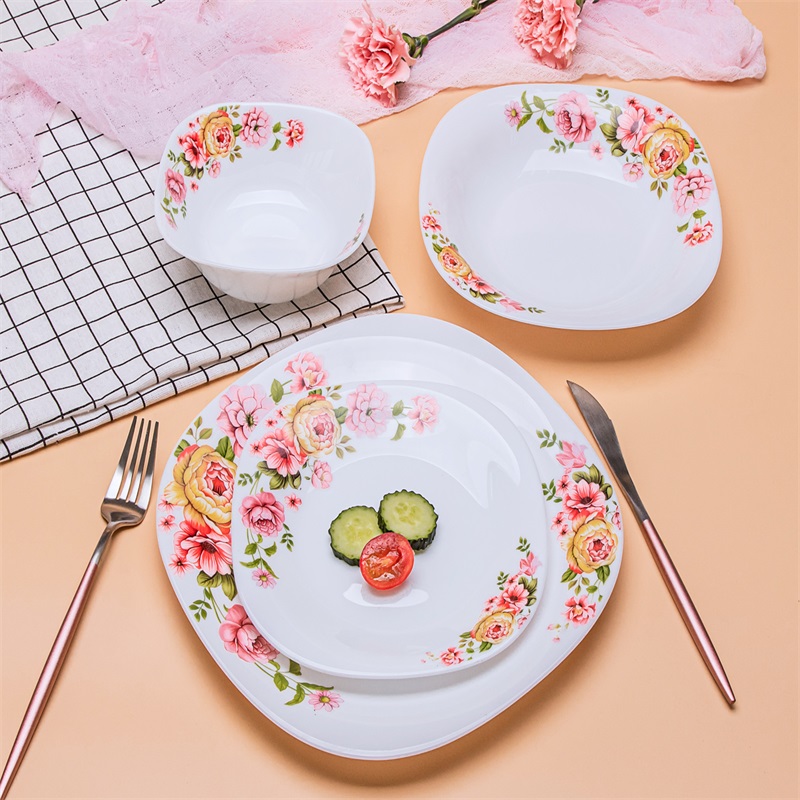 Δείπνο για γυάλινα γυάλινα είδη από οπάλιο