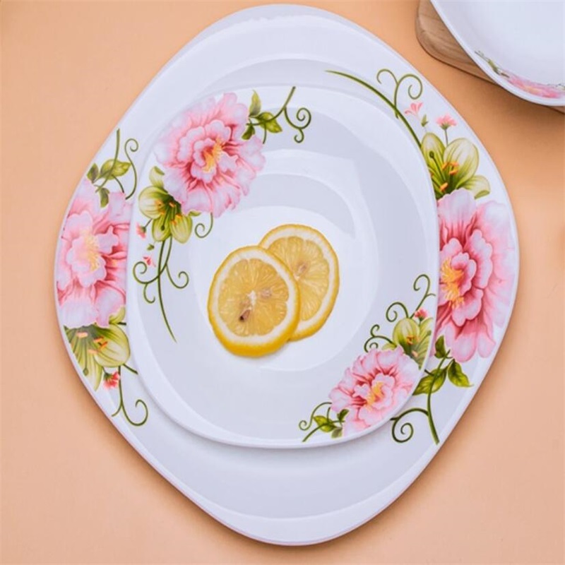 16F και Square Tender Set Heat Resistant Opal Glassware