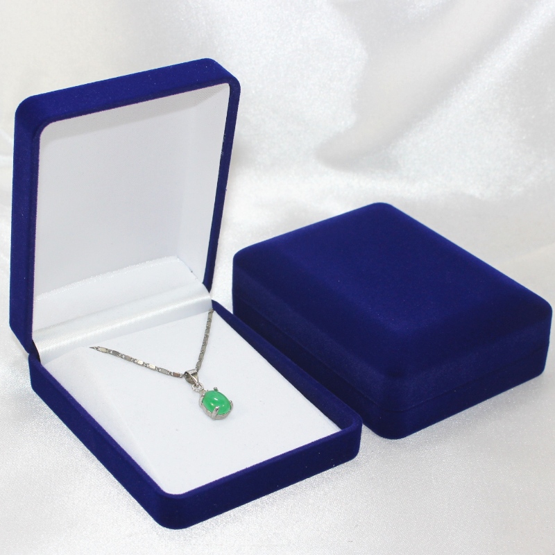 Στοιχείο D-22B στρογγυλό σχήμα Βελούδο κουτί για κέρμα, κολιέ & σήμα, mm. 70 * 90 * 30, βάρη περίπου 60g