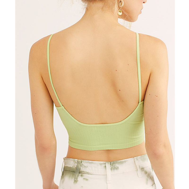 Ραβδωτό V-Neck Brami