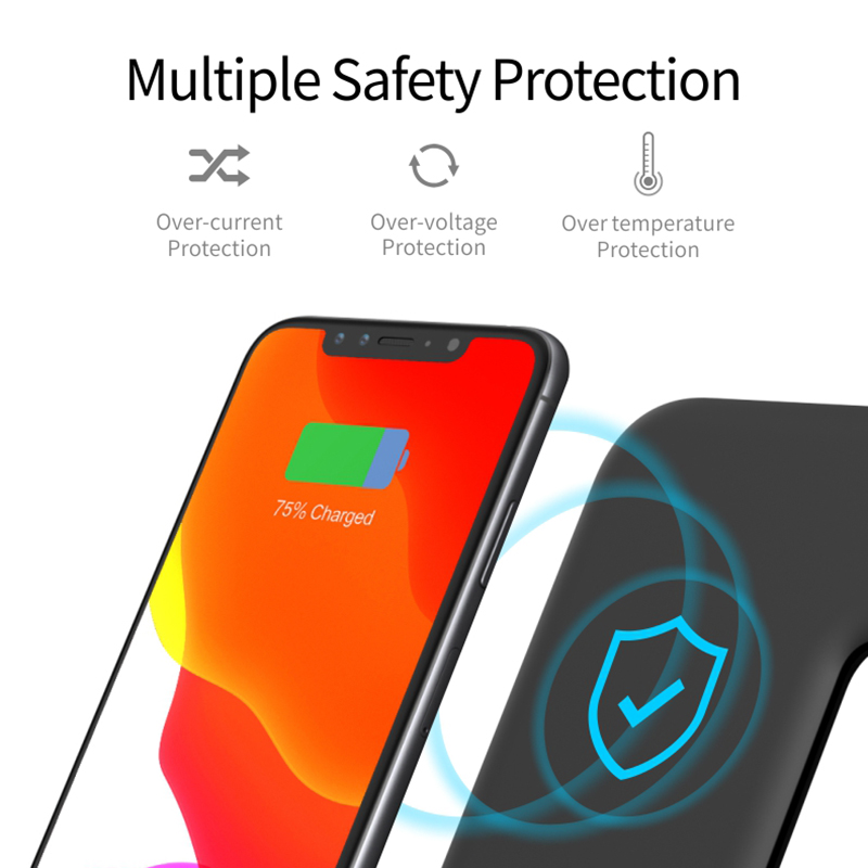 3in1 Wireless Charger Συμβατό για iPhone iWatch