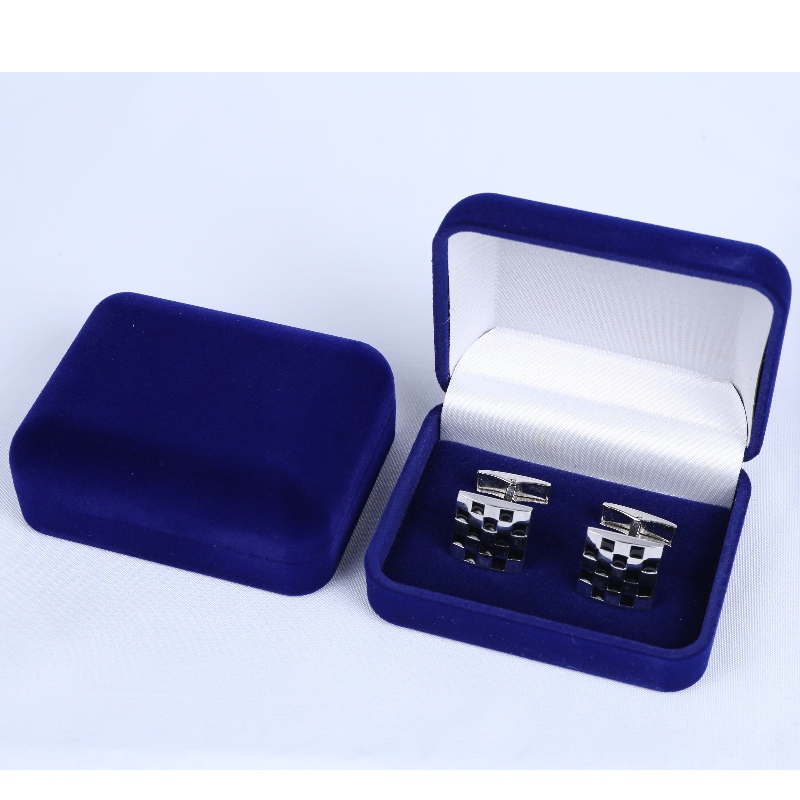 Είδος D-45S στρογγυλό σχήμα Velvet Box για δύο μανικετόκουμπα, ένα 60mm συνδετήρα σε μήκος, ή πολλαπλά σήματα, κέρματα, μετάλλια κ.λπ., mm.75*95*3...