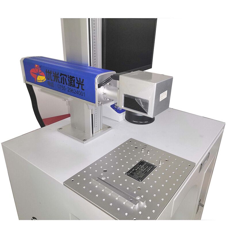 Υψηλής ποιότητας μηχανή σήμανσης λέιζερ ινών IPW raycus υψηλής ποιότητας 20W / 30W / 50W για μεταλλικά κοσμήματα