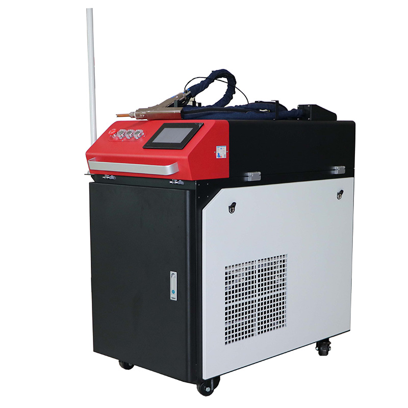 Κεφαλή Wobble 1000W Φορητό λέιζερ οπτικών ινών με κεφαλή ταλάντευσης για μέταλλα από ανοξείδωτο χάλυβα από χαλκό αλουμινίου