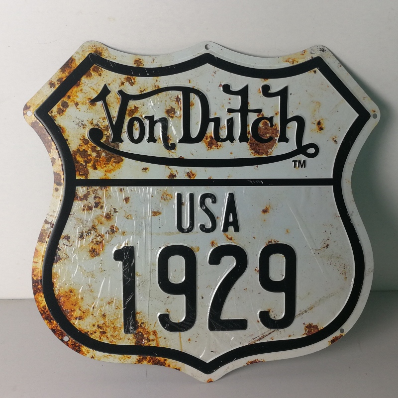 Εκλεκτής ποιότητας ανάγλυφα μεταλλικά σημάδια κασσίτερου για παμπ στο σπίτι ή προειδοποιητικό σήμα