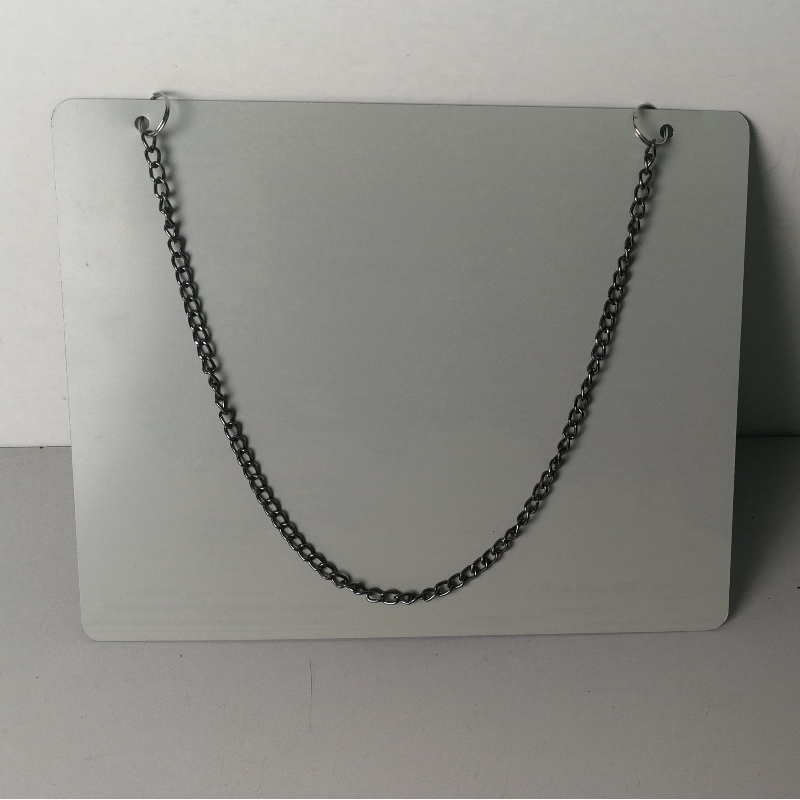 Επιτοίχιο μεταλλικό κασσίτερο προειδοποιητικό σήμα