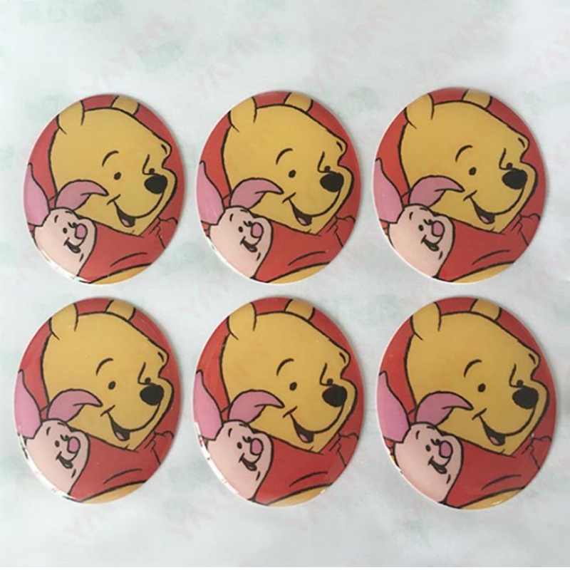 Παρασκευαστής προσαρμοσμένη σε διαφανή κόλλα κρυστάλλων PVC, πλάκα ονομάτων από κόλλα σταγόνας, πλαστικό απόθεσης χρώματος Crystal Pu