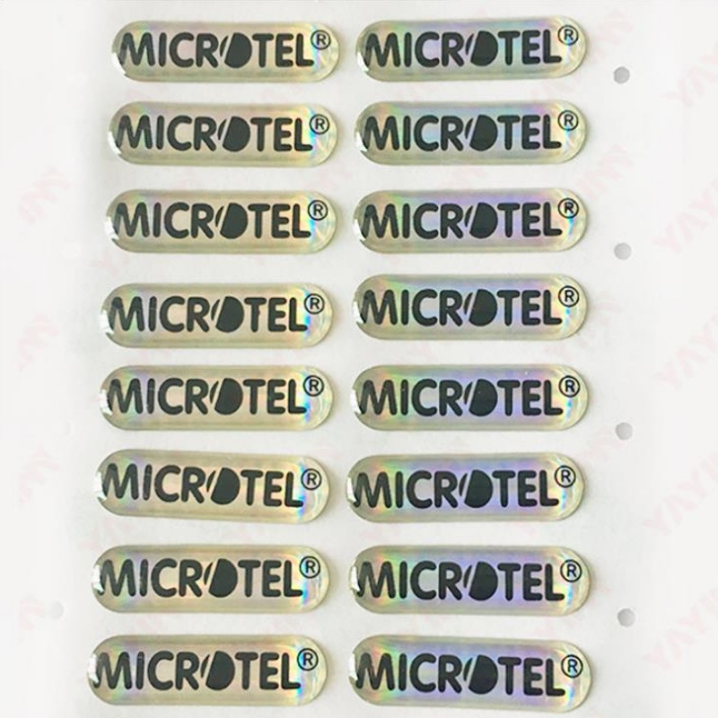 CUSTOM PVC διαφανής κόλλα, Silk Screen Crystal Glue Label Logo Glue, Glue Aluminium Brand Make Glue