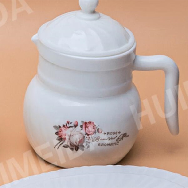 Φιάλη από γυάλινο γυαλί, σετ δείπνου CH και σειρά τσαγιού