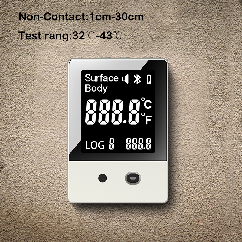 Έξυπνος θερμομέτρου σαρωτής οκτώ γλώσσες μετάδοση