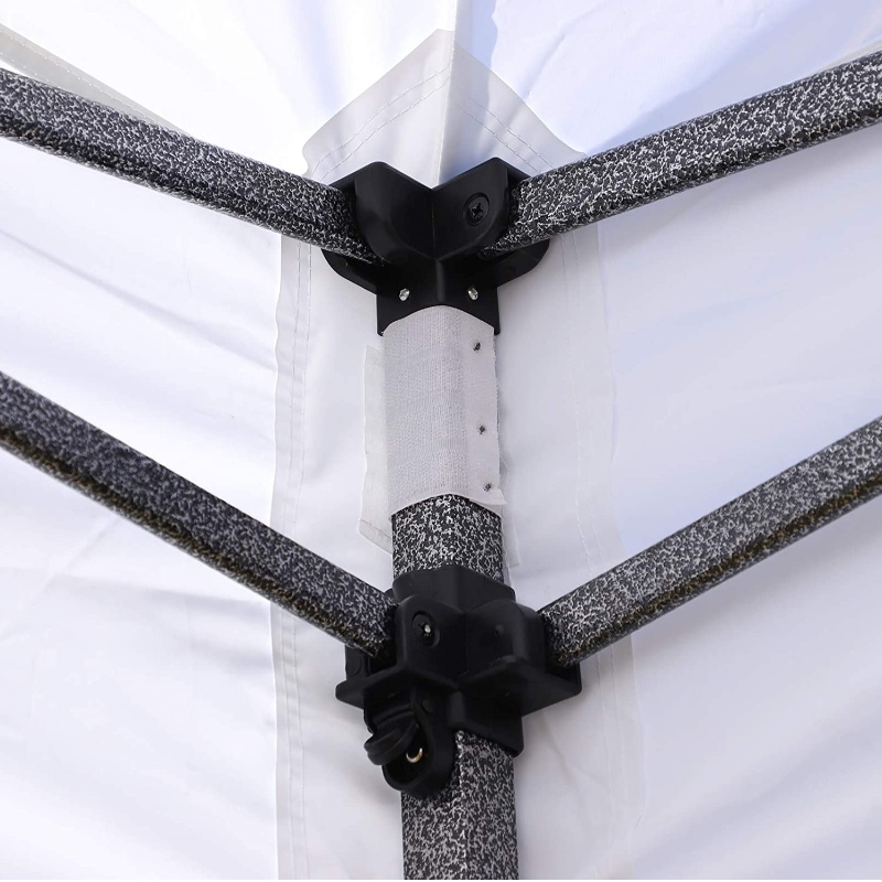 10'x15 'πτυσσόμενη σκηνή με θήκη με τσάντα μεταφοράς, Στιγμιαίο καταφύγιο με κουκούλα για επαγγελματικό πάρτι με ρυθμιζόμενο ύψος