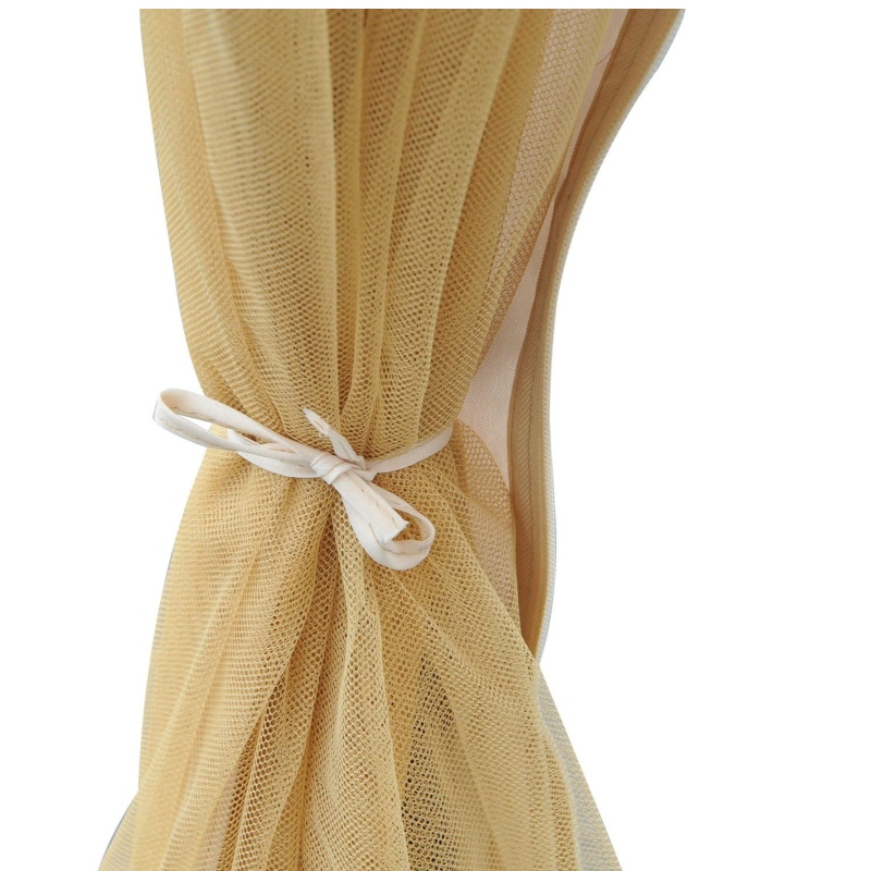 Ατσάλινο κιόσκι εξωτερικού χώρου 10'x10 'με προστατευτικό δίχτυ ματιών, έξυπνη κατασκευή διπλού επιπέδου, μοντέρνο στυλ