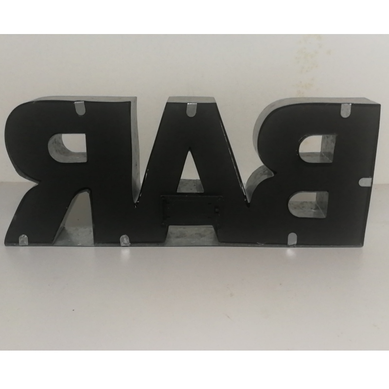 3D LED Metal Tin Bar Sign LED Letter Sign Marquee Letter Light Lamp για Bar Cafe Shop
