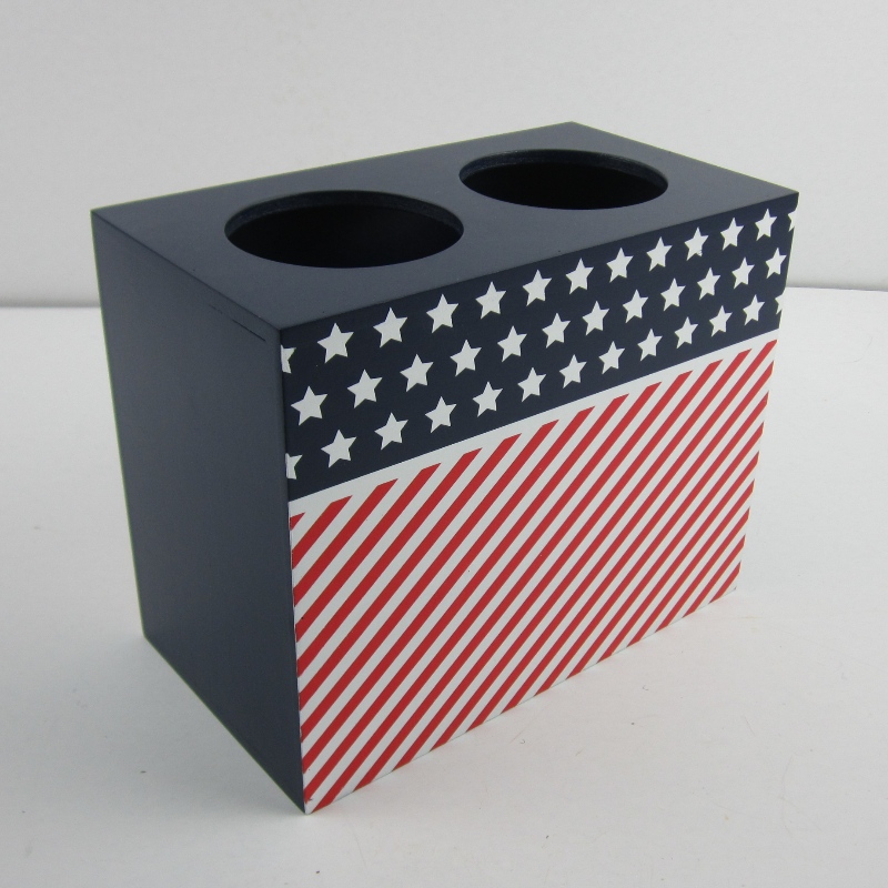 Πλαίσιο κατόχου φιαλιδίου Αμερικανικού ξύλου