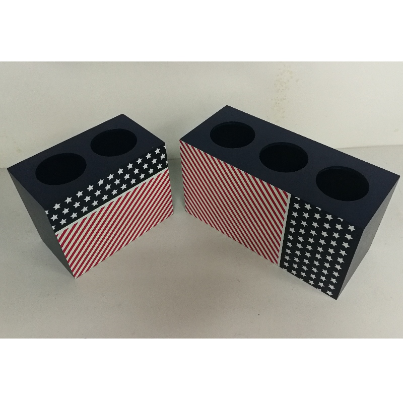 Πλαίσιο κατόχου φιαλιδίου Αμερικανικού ξύλου