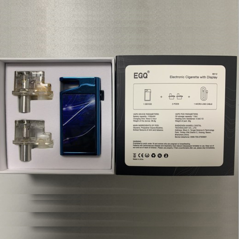 Δείγματα EGQ Παρέχονται Vape Mods Ανοιχτό Σύστημα Ηλεκτρικό Τσιγάρο Καπνού