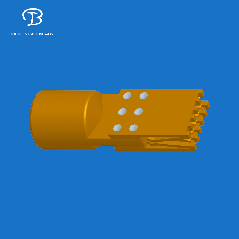 Ειδικός συνδετήρας τερματικού υψηλής τάσης για το ηλεκτρικό ερμάριο συνδετικό τεμάχιο χαλκού Η πρίζα