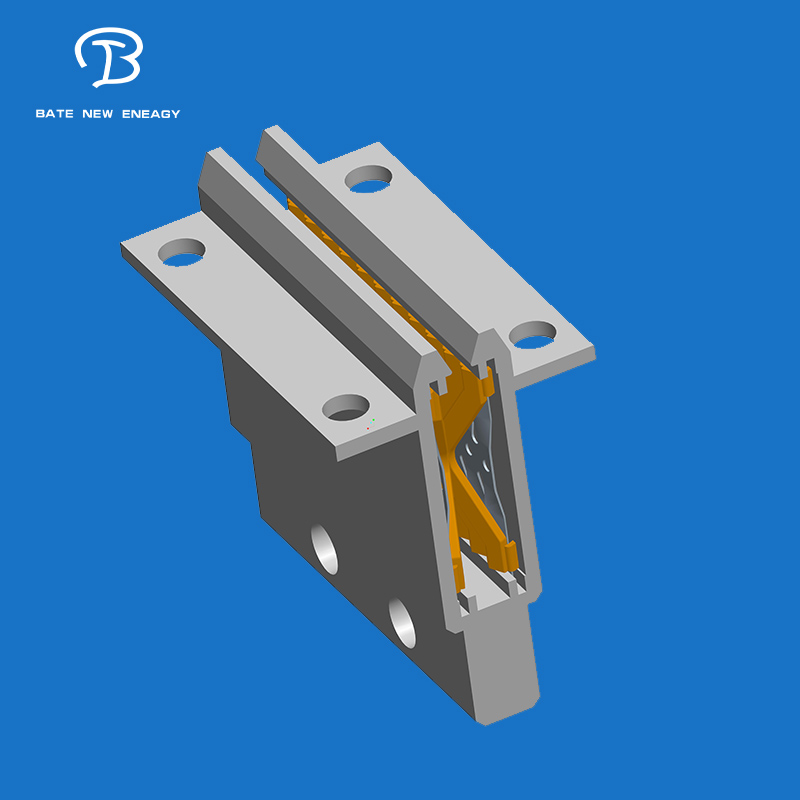 Σύνδεση UHV με ράβδο χαλκού υψηλής τάσης