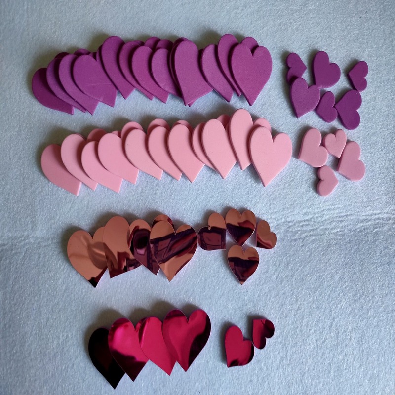 EVA καρδιά EVA αστέρια