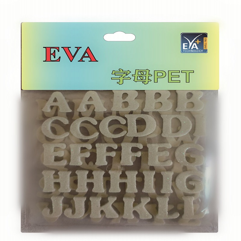 Αυτοκόλλητα με αφρό PET Foam Glitters PET