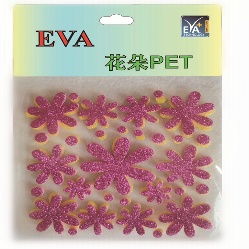 Αυτοκόλλητα αφρού PET Foam Glitter PET αφρού PET
