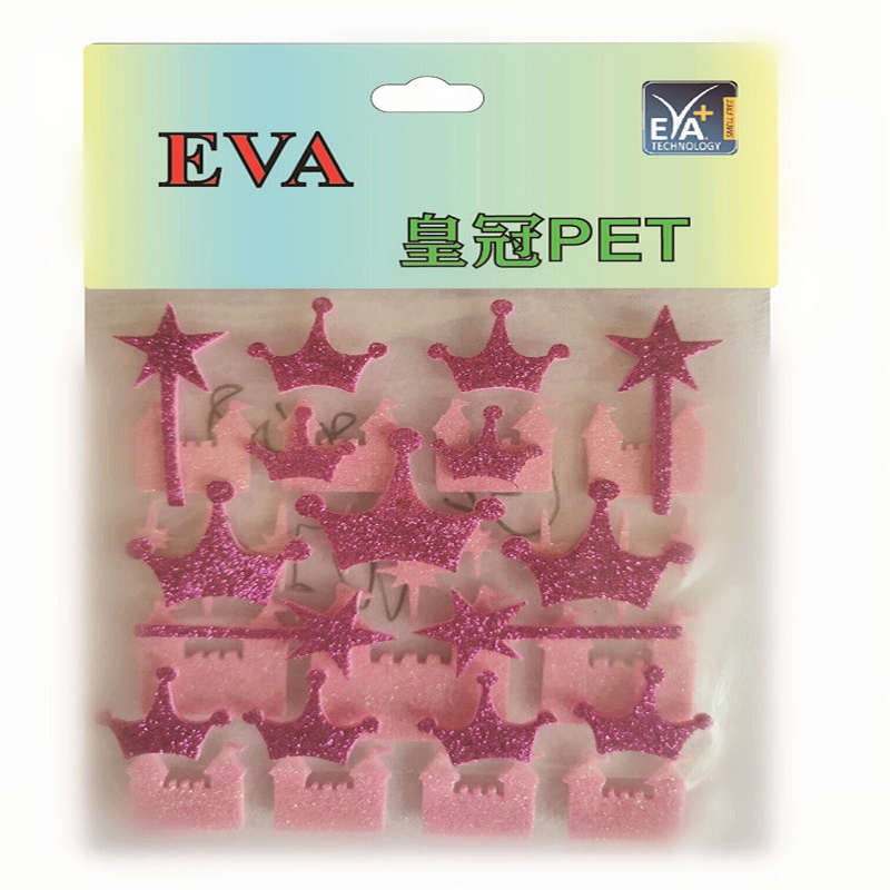 Αυτοκόλλητα αφρού PET Foam Glitter PET αφρού PET