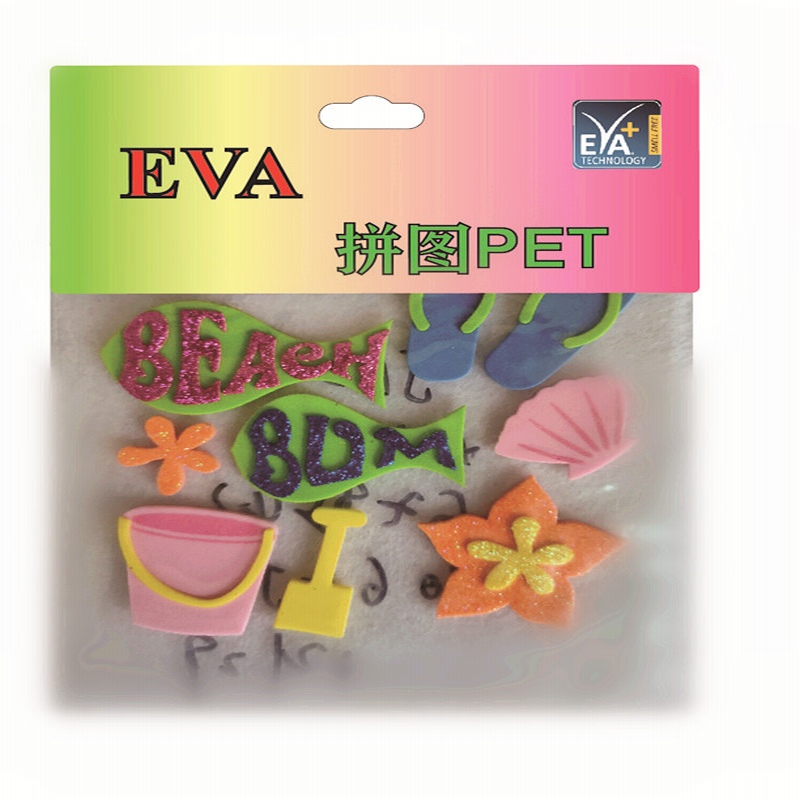 Φωταυτοκόλλητα PET Foam Glitter PET Foam 3D PET