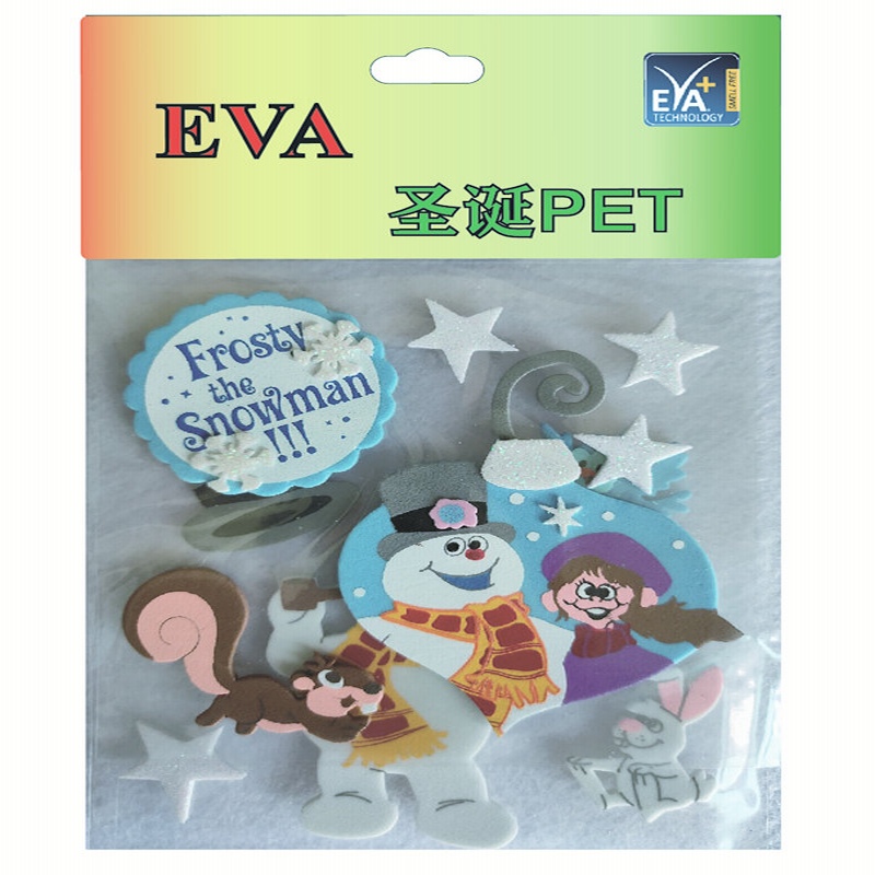 Φωταυτοκόλλητα PET Foam Glitter PET Foam Christmas PET