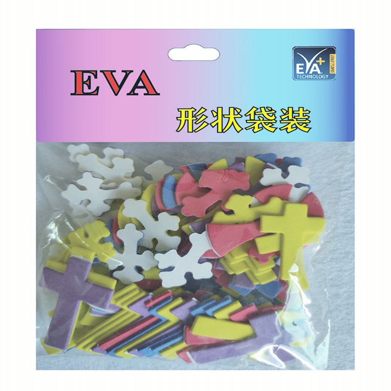 Φωτεινό αυτοκόλλητο Foam Glitter Foam