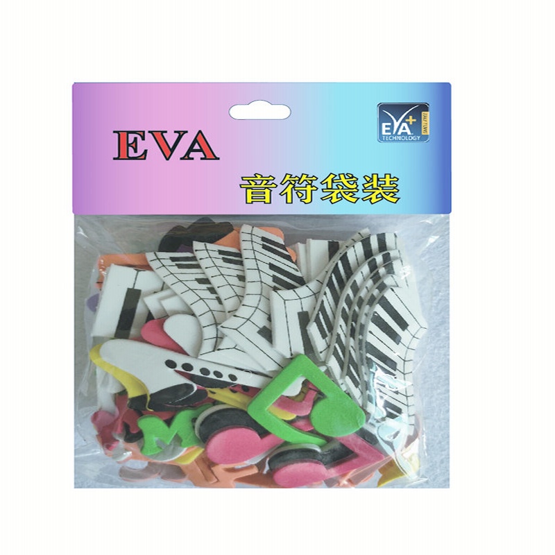 Φωτεινό αυτοκόλλητο Foam Glitter Foam Γράμμα