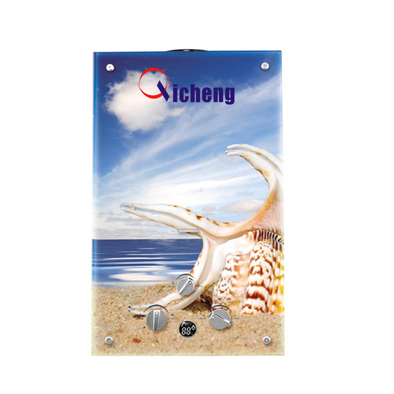 OEM λογότυπο από γυαλί σχεδιασμού 10 λίτρο θερμαντήρα νερού