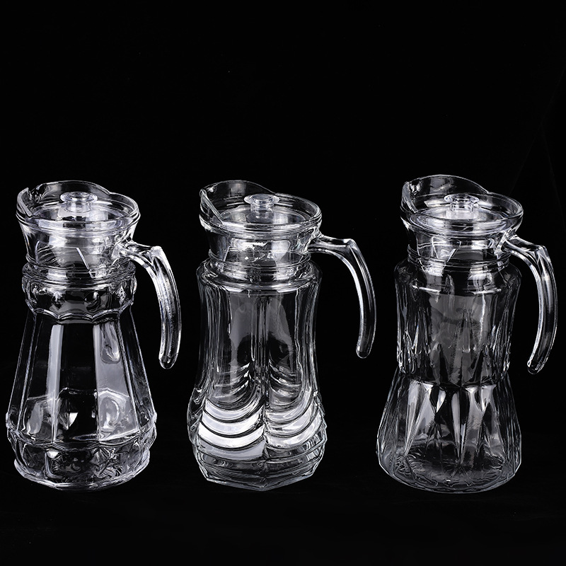 Spot Χονδρικό Διαφανές Γυάλινο Τυφλωτικό Δοχείο Κρύος Βραστήρας Μεγάλης Χωρητικότητας Ανθεκτικό σε Θερμοκρασία Κανάτα Κρύου Νερο...