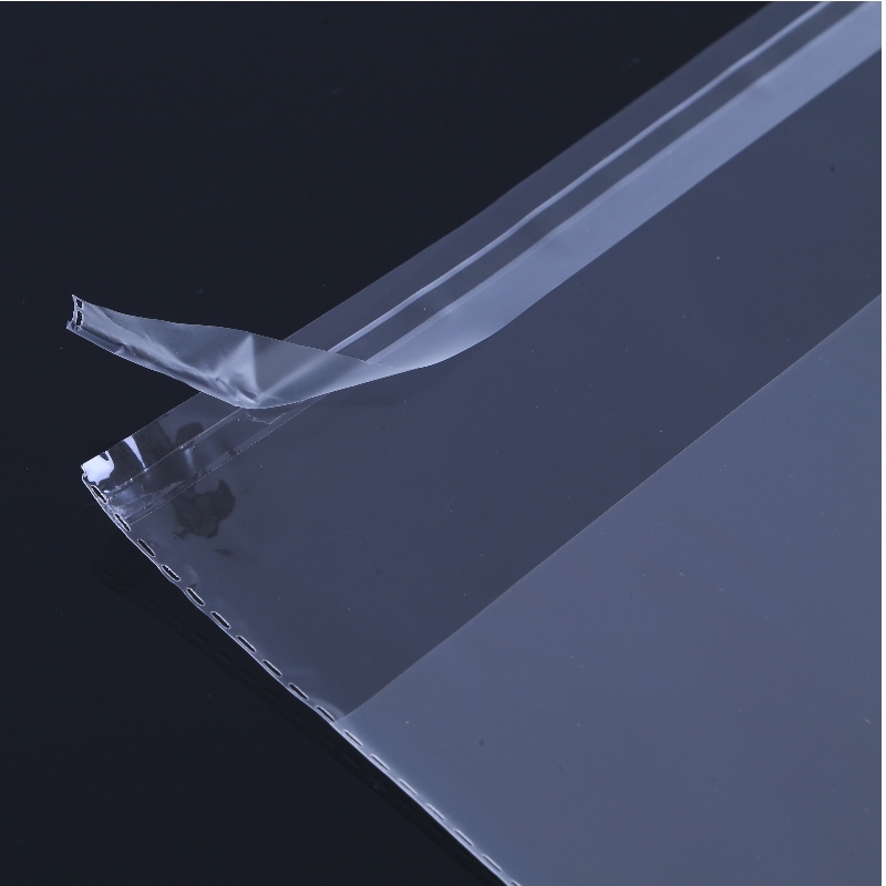 Πολύχρωμη τυπωμένη αυτοκόλλητη σφραγίδα OPP πλαστική τσάντα με κεφαλίδα