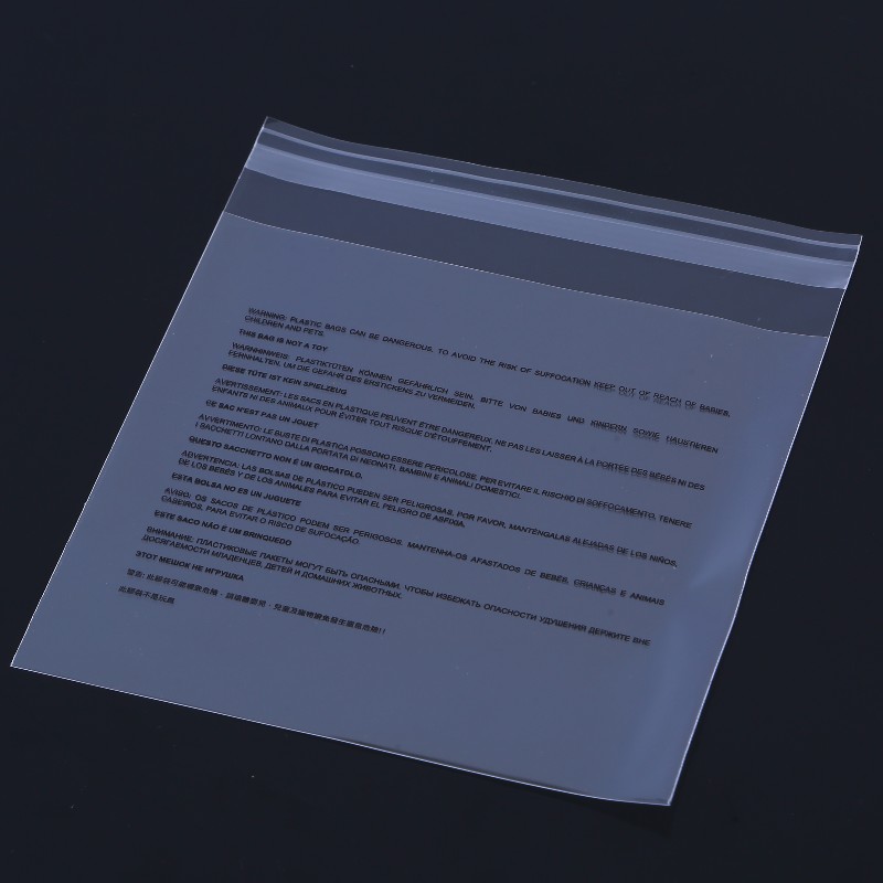 Αντιδιαφανείς αυτοκόλλητες σφραγιστικές σακούλες, ρούχα, τσάντες, εργοστασιακή χρήση