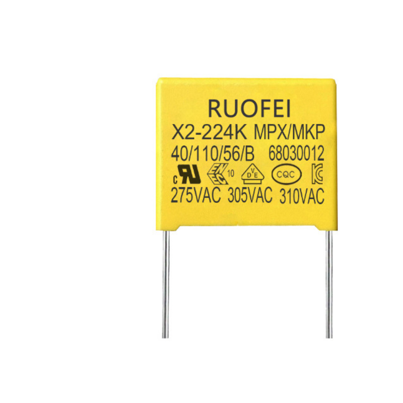 RUOFEI class X2 Film Capacitors 275V safety box capacitor AC mkp x2 πυκνωτής, με διάφορα πιστοποιητικά
