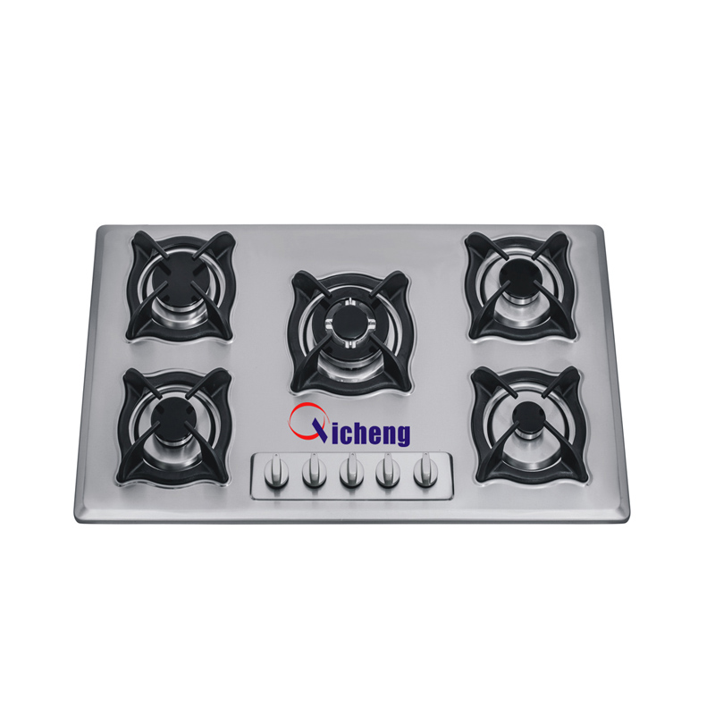 Συσκευή κουζίνας 5 καυστήρας με εστίες αερίου