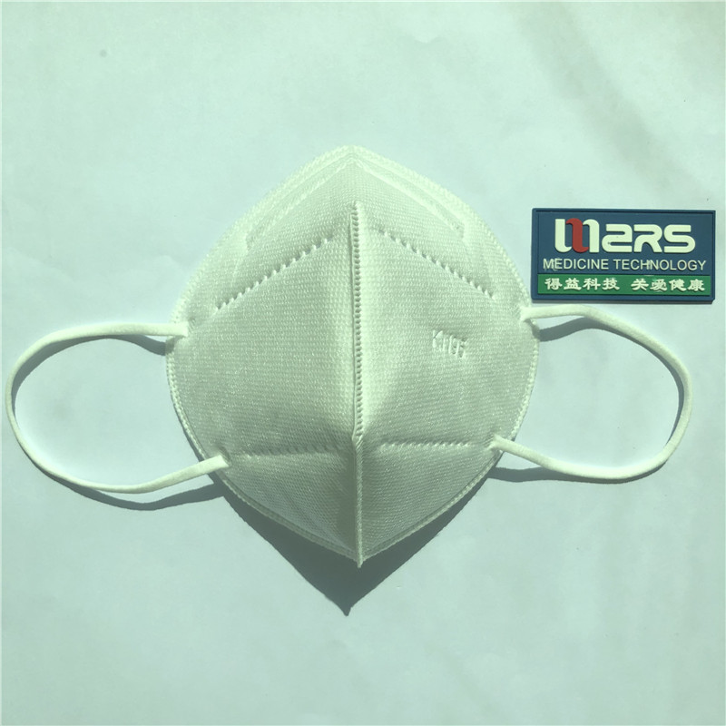 2020 Nonwoven KN95 Προστατευτική μη ιατρική πτυσσόμενη μάσκα προσώπου 5 φύλλων για προσωπική χρήση