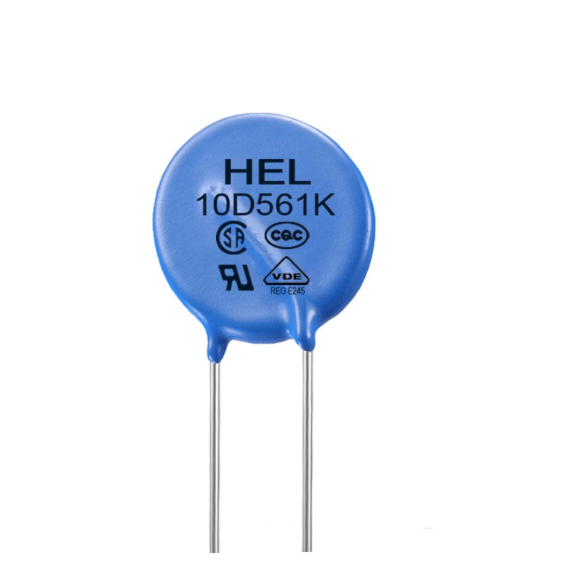 HEL Metal Oxide Varistor 5D ~ 20D blue, πλήρη μοντέλα και έχει πιστοποιηθεί UL, VDE, CQC