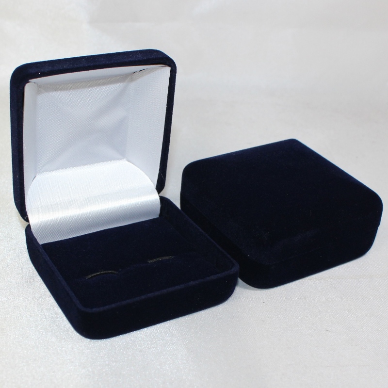 Στοιχείο κουτί μετάλλου T-02 που καλύπτεται από flanelette ή PU Leather για κέρμα 25-45mm, σήμα ＆ μικρό μετάλλιο, κ.λπ. mm. 65 * 65 * 35mm, βάρη περίπου 62g