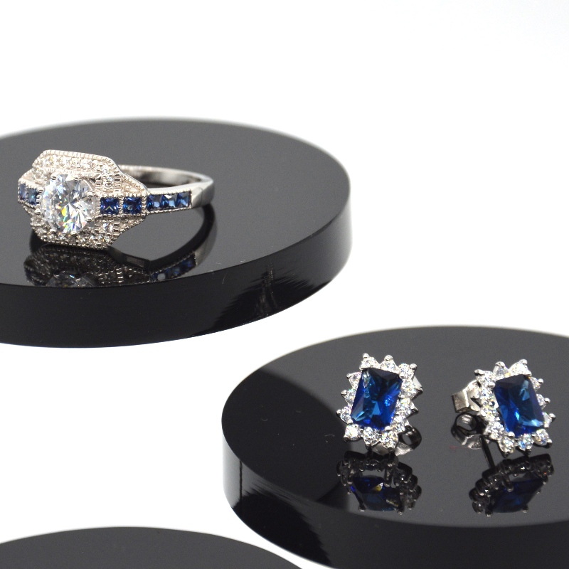 Ασημένια κοσμήματα Fashionsilvergealls Silverware Ring Necklace RFBSLTZ001