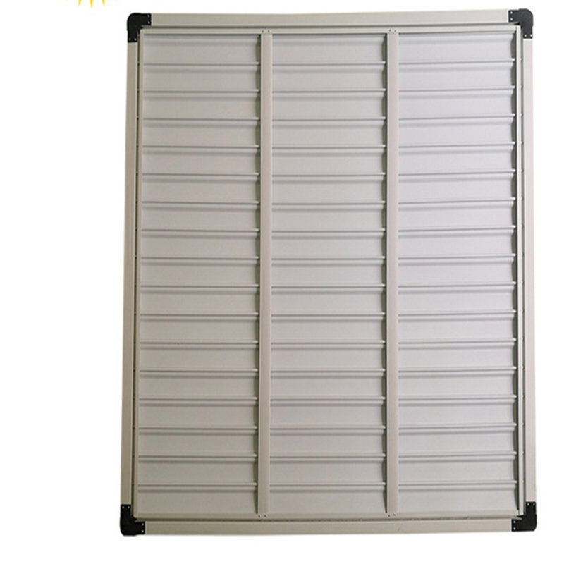 πλαστικά pvc Louver περσίδες-ρολά για σύστημα εξαερισμού εξαερισμού