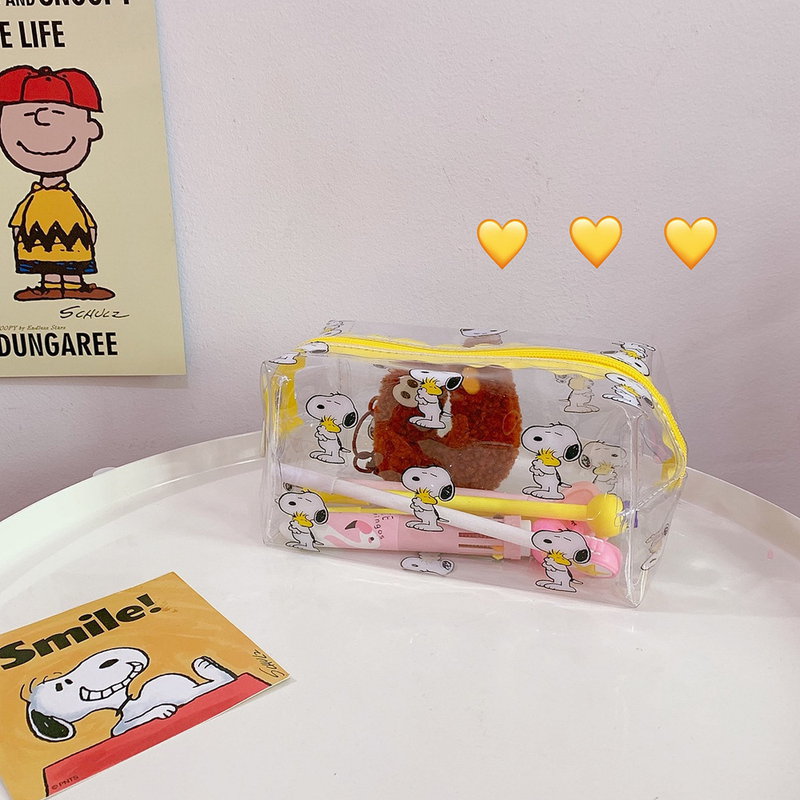 Ιαπωνία και Νότια Κορέα διαφανής αδιάβροχη τσάντα μακιγιάζ για γυναίκες φορητές τσέπες πλυσίματος κοριτσιών με μεγάλη χωρητικό...