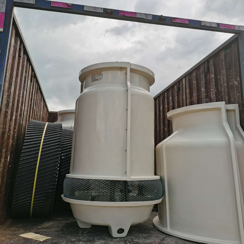 Μικρός πλαστικός πύργος ψυκτικής αποθήκευσης ενισχυμένος με ίνες γυαλιού 8 τόνων